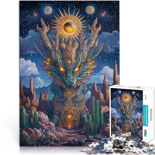 1000-Teile-Puzzle für Teenager “Drachentotem” Aus Karton,ab 14 Jahren Anti-Stress-Spielzeug Kunstwerk Geschenk。Größe:38x52cm/14.9x20.4Zoll 1000-Teile-Puzzle für Teenager “Drachentotem” Aus Karton,ab 14 Jahren Anti-Stress-Spielzeug Kunstwerk Geschenk。Größe:38x52cm/14.9x20.4Zoll von KGUHVFTK