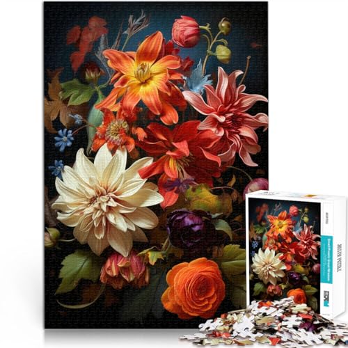 1000-Teile-Puzzle für Teenager “ Herbstblumen” Aus Karton,für 14+ Jedes Stück ist EIN Unikat – Lustiges und herausforderndes Spiel für die ganze Familie Gutes Geschenk。Größe:38x52cm/14.9x20.4Zoll 1000-Teile-Puzzle für Teenager “ Herbstblumen” Aus Karton,für 14+ Jedes Stück ist EIN Unikat – Lustiges und herausforderndes Spiel für die ganze Familie Gutes Geschenk。Größe:38x52cm/14.9x20.4Zoll von KGUHVFTK