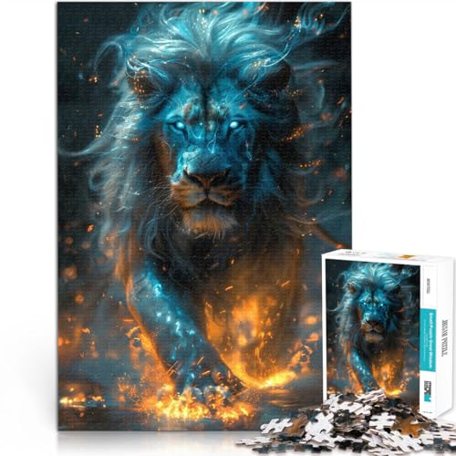 1000-Teile-Puzzle für Teenager “magischer weißer Löwe” Aus Karton,für und ab 14 Jahren Lernspiel-Herausforderungsspielzeug Geburtstags- und einzigartige Geschenke。Größe:38x52cm/14.9x20.4Zoll 1000-Teile-Puzzle für Teenager “magischer weißer Löwe” Aus Karton,für und ab 14 Jahren Lernspiel-Herausforderungsspielzeug Geburtstags- und einzigartige Geschenke。Größe:38x52cm/14.9x20.4Zoll von KGUHVFTK