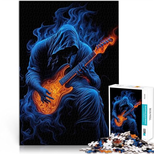 1000 Teile Puzzles für Erwachsene Puzzles Geschenke “Der feurige Gitarrist” Aus Karton,ab 14 Jahren Heimdekorationsspiel Geschenkideen。Größe:38x52cm/14.9x20.4Zoll 1000 Teile Puzzles für Erwachsene Puzzles Geschenke “Der feurige Gitarrist” Aus Karton,ab 14 Jahren Heimdekorationsspiel Geschenkideen。Größe:38x52cm/14.9x20.4Zoll von KGUHVFTK