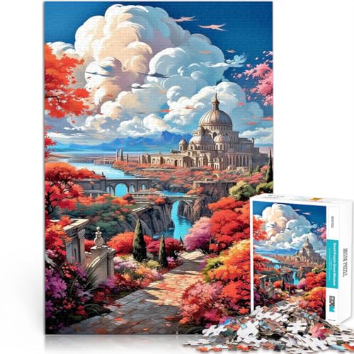 1000 Teile für Geschenke für Erwachsene “Rom und der Petersdom” Aus Karton,für Kinder ab 14 Jahren Quizspiel Geburtstagsgeschenk。Größe:38x52cm/14.9x20.4Zoll 1000 Teile für Geschenke für Erwachsene “Rom und der Petersdom” Aus Karton,für Kinder ab 14 Jahren Quizspiel Geburtstagsgeschenk。Größe:38x52cm/14.9x20.4Zoll von KGUHVFTK