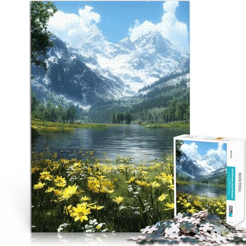 1000-teilige Puzzles für Erwachsene “Bergtallandschaft” Aus Karton,ab 14 Jahren Dekomprimierendes intellektuelles Lernspielzeug Künstlersammlung, Bildende Kunst。Größe:38x52cm/14.9x20.4Zoll 1000-teilige Puzzles für Erwachsene “Bergtallandschaft” Aus Karton,ab 14 Jahren Dekomprimierendes intellektuelles Lernspielzeug Künstlersammlung, Bildende Kunst。Größe:38x52cm/14.9x20.4Zoll von KGUHVFTK