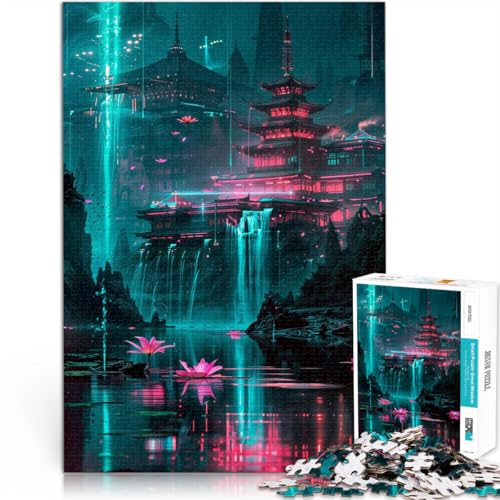 1000-teilige Puzzles für Erwachsene “Bewachter Schrein” Aus Karton,für und ab 14 Jahren Unmögliches Spiel Geeignet 。Größe:26x38cm/10.2x14.9Zoll 1000-teilige Puzzles für Erwachsene “Bewachter Schrein” Aus Karton,für und ab 14 Jahren Unmögliches Spiel Geeignet 。Größe:26x38cm/10.2x14.9Zoll von KGUHVFTK