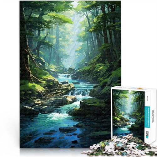 1000-teilige Puzzles für Erwachsene “ Flusslandschaftskunst” Aus Karton,ab 14 Jahren Kunstwerk Geschenk zum Geburtstag。Größe:38x52cm/14.9x20.4Zoll 1000-teilige Puzzles für Erwachsene “ Flusslandschaftskunst” Aus Karton,ab 14 Jahren Kunstwerk Geschenk zum Geburtstag。Größe:38x52cm/14.9x20.4Zoll von KGUHVFTK