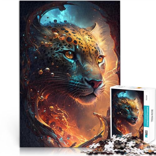 1000-teilige Puzzles für Erwachsene “Leopard Gepard Jaguare” Aus Karton,für Kinder ab 14 Jahren Quizspiel Geeignet 。Größe:38x52cm/14.9x20.4Zoll 1000-teilige Puzzles für Erwachsene “Leopard Gepard Jaguare” Aus Karton,für Kinder ab 14 Jahren Quizspiel Geeignet 。Größe:38x52cm/14.9x20.4Zoll von KGUHVFTK