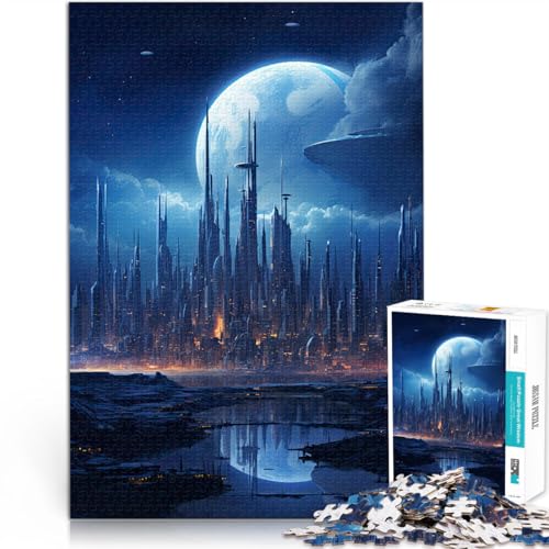 1000-teilige Puzzles für Erwachsene “ Moderne Stadtsilhouette” Aus Karton,ab 14 Jahren Herausforderndes Spiel Als Geschenk für die ganze Familie und Freunde。Größe:38x52cm/14.9x20.4Zoll 1000-teilige Puzzles für Erwachsene “ Moderne Stadtsilhouette” Aus Karton,ab 14 Jahren Herausforderndes Spiel Als Geschenk für die ganze Familie und Freunde。Größe:38x52cm/14.9x20.4Zoll von KGUHVFTK