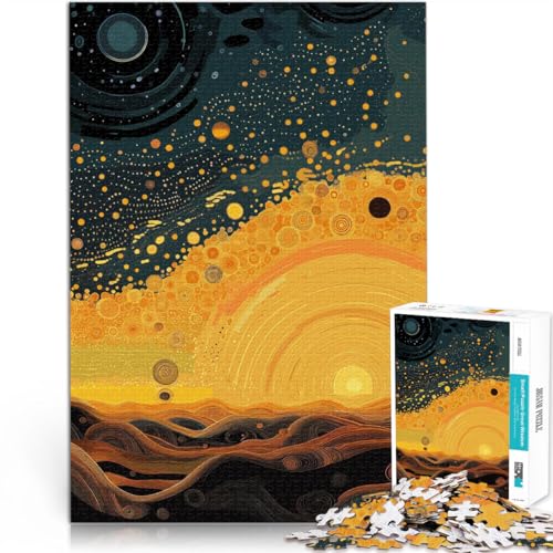 1000-teilige Puzzles für Erwachsene “Sonnenuntergang im Weltraum” Aus Karton,für 14+ Lernspielzeug Lustiges Geschenk。Größe:38x52cm/14.9x20.4Zoll 1000-teilige Puzzles für Erwachsene “Sonnenuntergang im Weltraum” Aus Karton,für 14+ Lernspielzeug Lustiges Geschenk。Größe:38x52cm/14.9x20.4Zoll von KGUHVFTK