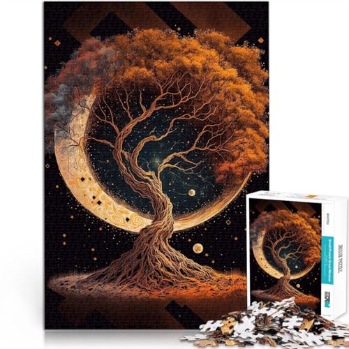 1000-teilige Puzzles für Erwachsene “Universumsbaum” Aus Karton,ab 14 Jahren Lernspiel für Familien Lustiges Geschenk。Größe:38x52cm/14.9x20.4Zoll 1000-teilige Puzzles für Erwachsene “Universumsbaum” Aus Karton,ab 14 Jahren Lernspiel für Familien Lustiges Geschenk。Größe:38x52cm/14.9x20.4Zoll von KGUHVFTK