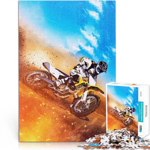 1000-teilige Puzzles für Erwachsene und Jugendliche “Motocross-Fahrer in Aktion” Aus Karton,ab 14 Jahren lustige Spiele für Familien Als Geschenk für die ganze Familie und Freunde。Größe:38x52cm 1000-teilige Puzzles für Erwachsene und Jugendliche “Motocross-Fahrer in Aktion” Aus Karton,ab 14 Jahren lustige Spiele für Familien Als Geschenk für die ganze Familie und Freunde。Größe:38x52cm von KGUHVFTK