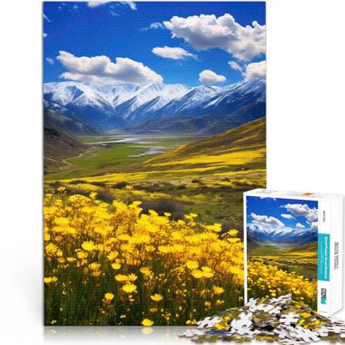 1000-teiliges Puzzle “Berge - Floral Summit Serenity” Aus Karton,Geeignet für Kinder ab 14 Jahren lustige Spiele für die ganze Familie Lernspiel zum Geburtstag und Weihnachten。 1000-teiliges Puzzle “Berge - Floral Summit Serenity” Aus Karton,Geeignet für Kinder ab 14 Jahren lustige Spiele für die ganze Familie Lernspiel zum Geburtstag und Weihnachten。 von KGUHVFTK