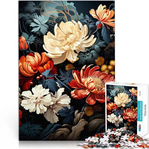 1000-teiliges Puzzle “ farbenfrohe Landschaftskunst” Geeignet für Kinder ab 14 Jahren Jedes Stück ist EIN Unikat – Lustiges und herausforderndes Spiel für die ganze Familie Gutes Geschenk。 von KGUHVFTK