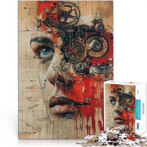 1000-teiliges Puzzle für Erwachsene “Kreative Street Art” Aus Karton,ab 14 Jahren Antistress Urlaub zu Hause Zeit totschlagen Einzigartige Geburtstags Größe:26x38cm 1000-teiliges Puzzle für Erwachsene “Kreative Street Art” Aus Karton,ab 14 Jahren Antistress Urlaub zu Hause Zeit totschlagen Einzigartige Geburtstags Größe:26x38cm von KGUHVFTK