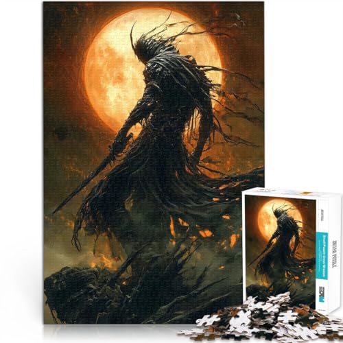 1000-teiliges Puzzle für Erwachsene “Schatten des Blutmondes” Aus Karton,ab 14 Jahren Pädagogisches Lernspielzeug Familienspiele Geschenk zum Geburtstag。Größe:26x38cm/10.2x14.9Zoll 1000-teiliges Puzzle für Erwachsene “Schatten des Blutmondes” Aus Karton,ab 14 Jahren Pädagogisches Lernspielzeug Familienspiele Geschenk zum Geburtstag。Größe:26x38cm/10.2x14.9Zoll von KGUHVFTK