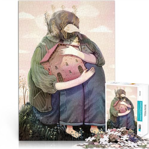 1000-teiliges Puzzle für Erwachsene “Wächterheim” Aus Karton,Geeignet für Kinder ab 14 Jahren Familienspiele Einzigartige Wohndekorationen und Geschenke。Größe:38x52cm/14.9x20.4Zoll 1000-teiliges Puzzle für Erwachsene “Wächterheim” Aus Karton,Geeignet für Kinder ab 14 Jahren Familienspiele Einzigartige Wohndekorationen und Geschenke。Größe:38x52cm/14.9x20.4Zoll von KGUHVFTK