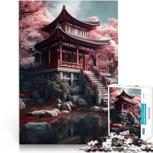 1000-teiliges Puzzle für Erwachsene und Jugendliche “Japanische Architektur” Aus Karton，ab 14 Jahren Lernspiele für Erwachsene und Jugendliche Angebot als Geschenk für die ganze Familie。 von KGUHVFTK