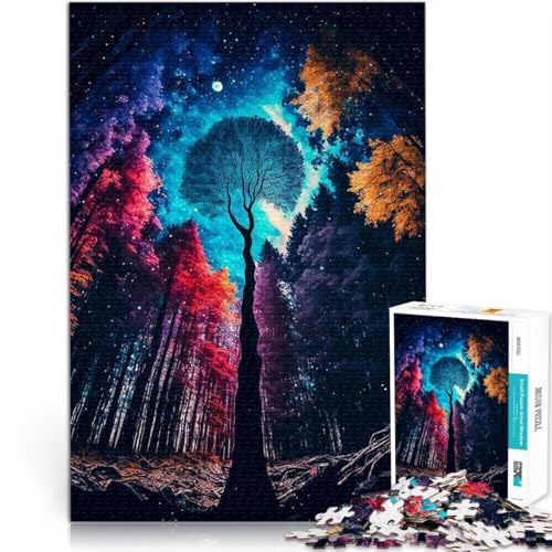 1000-teiliges Puzzle für Erwachsene und Jugendliche “Zauberwald” Aus Karton,ab 14 Jahren Lernspielzeug-Herausforderung Weihnachts- und Geburtstagsgeschenke。Größe:38x52cm/14.9x20.4Zoll 1000-teiliges Puzzle für Erwachsene und Jugendliche “Zauberwald” Aus Karton,ab 14 Jahren Lernspielzeug-Herausforderung Weihnachts- und Geburtstagsgeschenke。Größe:38x52cm/14.9x20.4Zoll von KGUHVFTK