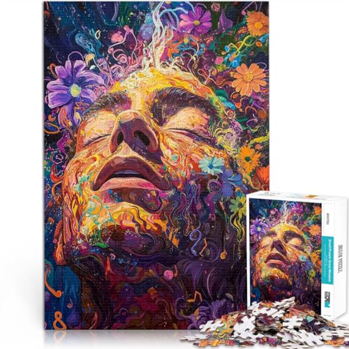 2000-Teile-Puzzle für Erwachsene “Abstraktes Porträt mit Blumen” Aus Karton,für Kinder ab 14 Jahren Herausforderndes Spielzeug Schenkung von Kunstwerken。Größe:70x100cm/27.5x39.3Zoll 2000-Teile-Puzzle für Erwachsene “Abstraktes Porträt mit Blumen” Aus Karton,für Kinder ab 14 Jahren Herausforderndes Spielzeug Schenkung von Kunstwerken。Größe:70x100cm/27.5x39.3Zoll von KGUHVFTK