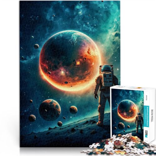 2000-Teile-Puzzle für Erwachsene “Kosmische Odyssee” Aus Karton，für und ab 14 Jahren Anti-Stress-Spielzeug Geschenkideen。Größe：70x100cm/27.5x39.3Zoll von KGUHVFTK