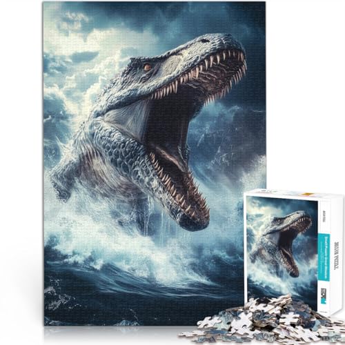 2000-Teile-Puzzle für Erwachsene “Mosasaurus Dinosaurier Seeungeheuer” Aus Karton,für Kinder ab 14 Jahren Antistress Schwierige Herausforderung Lustige Aktivitäten für zu Hause, Geburtstagsgeschenk。 2000-Teile-Puzzle für Erwachsene “Mosasaurus Dinosaurier Seeungeheuer” Aus Karton,für Kinder ab 14 Jahren Antistress Schwierige Herausforderung Lustige Aktivitäten für zu Hause, Geburtstagsgeschenk。 von KGUHVFTK