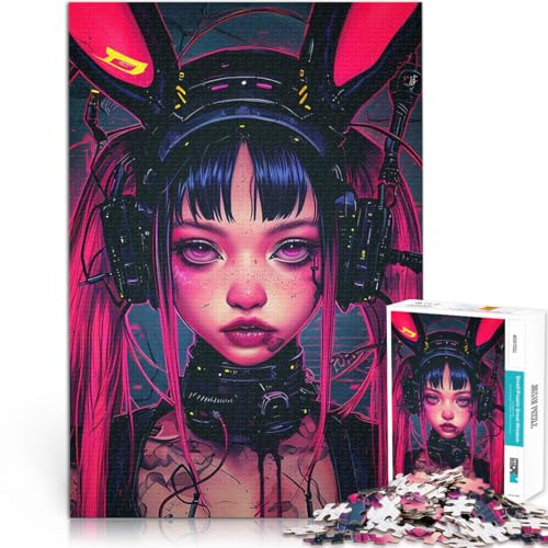 2000-Teile-Puzzles für Erwachsene “Anime-Mädchen” Aus Karton，ab 14 Jahren Präzisionsschneiden Geschenkspielzeug。Größe：70x100cm/27.5x39.3Zoll von KGUHVFTK