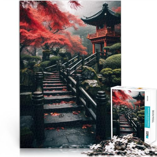 2000-teilige Puzzles für Erwachsene und Jugendliche “ Japanische Landschaftskunst” Aus Karton，Geeignet für Personen ab 14 Jahren einzigartiges Herausforderungsspiel tolles von KGUHVFTK