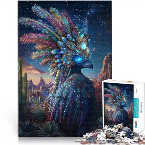2000-teiliges Puzzle für Erwachsene und Jugendliche “Schöner Vogel” Aus Karton，Geeignet für Kinder ab 14 Jahren Spielzeug Lernspiele Antistress EIN Kunstwerk。Größe：70x100cm/27.5x39.3Zoll von KGUHVFTK