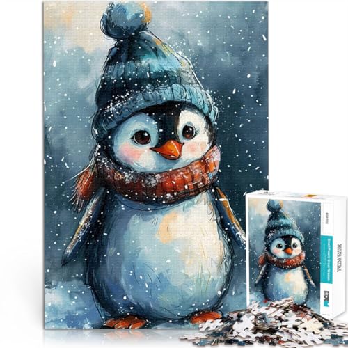Präzisionsgeschnittenes 1000-teiliges Puzzle “Pinguin-Aquarell” Aus Karton,für Kinder ab 14 Jahren Startseite Lernspiele DIY Spielzeug Geeignet 。Größe:38x52cm Präzisionsgeschnittenes 1000-teiliges Puzzle “Pinguin-Aquarell” Aus Karton,für Kinder ab 14 Jahren Startseite Lernspiele DIY Spielzeug Geeignet 。Größe:38x52cm von KGUHVFTK