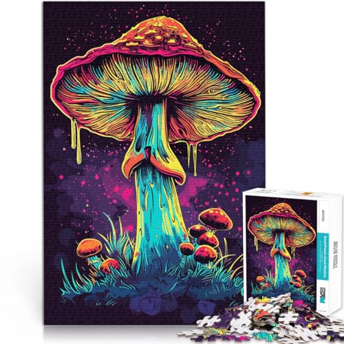 Präzisionsgeschnittenes 1000-teiliges Puzzle “Psychedelischer Pilz” Aus Karton,Geeignet für Kinder ab 14 Jahren Lernspielzeug-Herausforderung 。Größe:38x52cm/14.9x20.4Zoll Präzisionsgeschnittenes 1000-teiliges Puzzle “Psychedelischer Pilz” Aus Karton,Geeignet für Kinder ab 14 Jahren Lernspielzeug-Herausforderung 。Größe:38x52cm/14.9x20.4Zoll von KGUHVFTK