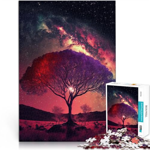Präzisionsgeschnittenes 1000-teiliges Puzzle “bunter Baum” Aus Karton,ab 14 Jahren Denksportaufgabe Geburtstagsgeschenk。Größe:26x38cm/10.2x14.9Zoll Präzisionsgeschnittenes 1000-teiliges Puzzle “bunter Baum” Aus Karton,ab 14 Jahren Denksportaufgabe Geburtstagsgeschenk。Größe:26x38cm/10.2x14.9Zoll von KGUHVFTK
