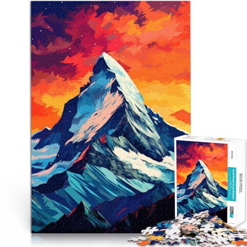 Puzzle 1000 Teile Erwachsene “Mountain Melodies Pop Art Edition” Aus Karton,ab 14 Jahren Staycation: Zeit totschlagen Geschenk zum Geburtstag。Größe:26x38cm/10.2x14.9Zoll Puzzle 1000 Teile Erwachsene “Mountain Melodies Pop Art Edition” Aus Karton,ab 14 Jahren Staycation: Zeit totschlagen Geschenk zum Geburtstag。Größe:26x38cm/10.2x14.9Zoll von KGUHVFTK