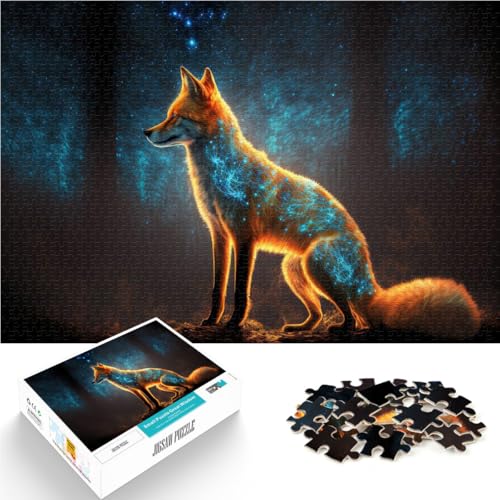 Puzzle 1000 Teile Erwachsene “Neonfuchs” Aus Karton,ab 14 Jahren Lernspielzeug zum Lernen Geschenk - Herausforderndes Spiel。Größe:38x52cm/14.9x20.4Zoll Puzzle 1000 Teile Erwachsene “Neonfuchs” Aus Karton,ab 14 Jahren Lernspielzeug zum Lernen Geschenk - Herausforderndes Spiel。Größe:38x52cm/14.9x20.4Zoll von KGUHVFTK