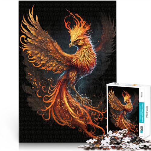 Puzzle 1000 Teile Erwachsene “Schwarzer Phönix” Aus Karton,für 14+ Perfekte Dekoration Wanddekoration Einzigartige Geschenke zum Geburtstag und zu Weihnachten。Größe:26x38cm/10.2x14.9Zoll Puzzle 1000 Teile Erwachsene “Schwarzer Phönix” Aus Karton,für 14+ Perfekte Dekoration Wanddekoration Einzigartige Geschenke zum Geburtstag und zu Weihnachten。Größe:26x38cm/10.2x14.9Zoll von KGUHVFTK