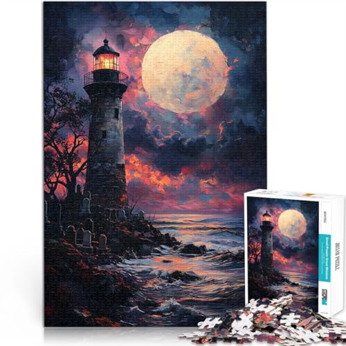 Puzzle 1000 Teile Erwachsene “Sonnenuntergang Ozean Leuchtturm” Aus Karton,ab 14 Jahren Lustige Spiele Geschenkideen。Größe:38x52cm/14.9x20.4Zoll Puzzle 1000 Teile Erwachsene “Sonnenuntergang Ozean Leuchtturm” Aus Karton,ab 14 Jahren Lustige Spiele Geschenkideen。Größe:38x52cm/14.9x20.4Zoll von KGUHVFTK