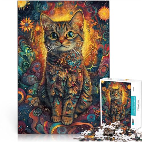 Puzzle 1000 Teile für Erwachsene “ÄSTHETISCHE KATZENKUNST” Aus Karton,für und ab 14 Jahren Startseite Lernspiele DIY Spielzeug Geburtstagsgeschenk。Größe:38x52cm/14.9x20.4Zoll Puzzle 1000 Teile für Erwachsene “ÄSTHETISCHE KATZENKUNST” Aus Karton,für und ab 14 Jahren Startseite Lernspiele DIY Spielzeug Geburtstagsgeschenk。Größe:38x52cm/14.9x20.4Zoll von KGUHVFTK