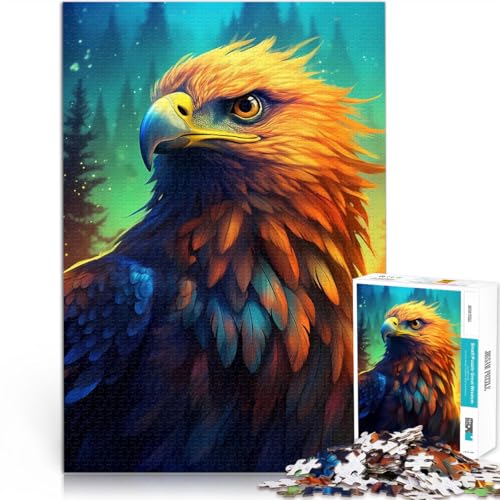 Puzzle 1000 Teile für Erwachsene “Adler im Wald” Aus Karton,für und ab 14 Jahren pädagogische Herausforderung Geeignet 。Größe:38x52cm/14.9x20.4Zoll Puzzle 1000 Teile für Erwachsene “Adler im Wald” Aus Karton,für und ab 14 Jahren pädagogische Herausforderung Geeignet 。Größe:38x52cm/14.9x20.4Zoll von KGUHVFTK