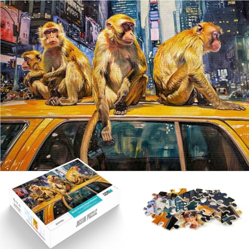 Puzzle 1000 Teile für Erwachsene “Affen von Manhattan” Aus Karton,Geeignet für Kinder ab 14 Jahren Lernspiele für Erwachsene und Jugendliche Geschenke für Freunde und Familie。Größe:26x38cm Puzzle 1000 Teile für Erwachsene “Affen von Manhattan” Aus Karton,Geeignet für Kinder ab 14 Jahren Lernspiele für Erwachsene und Jugendliche Geschenke für Freunde und Familie。Größe:26x38cm von KGUHVFTK