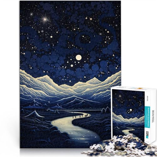 Puzzle 1000 Teile für Erwachsene “ Berge bei Nacht” ab 14 Jahren Jedes Stück ist EIN Unikat – Lustiges und herausforderndes Spiel für die ganze Familie Angebot als Geschenk für die ganze Familie。 Puzzle 1000 Teile für Erwachsene “ Berge bei Nacht” ab 14 Jahren Jedes Stück ist EIN Unikat – Lustiges und herausforderndes Spiel für die ganze Familie Angebot als Geschenk für die ganze Familie。 von KGUHVFTK