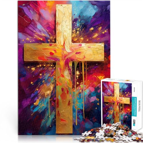 Puzzle 1000 Teile für Erwachsene “Das Kreuz der Erlösung” Aus Karton,für Kinder ab 14 Jahren für die Heimdekoration Familienspiele Weihnachten Geburtstagsgeschenke。Größe:38x52cm/14.9x20.4Zoll Puzzle 1000 Teile für Erwachsene “Das Kreuz der Erlösung” Aus Karton,für Kinder ab 14 Jahren für die Heimdekoration Familienspiele Weihnachten Geburtstagsgeschenke。Größe:38x52cm/14.9x20.4Zoll von KGUHVFTK