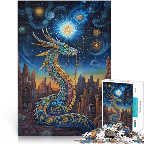 Puzzle 1000 Teile für Erwachsene “Drachentotem” Aus Karton,ab 14 Jahren Lernspielzeug Tolles Geschenk。Größe:38x52cm/14.9x20.4Zoll Puzzle 1000 Teile für Erwachsene “Drachentotem” Aus Karton,ab 14 Jahren Lernspielzeug Tolles Geschenk。Größe:38x52cm/14.9x20.4Zoll von KGUHVFTK