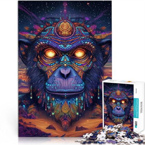 Puzzle 1000 Teile für Erwachsene “Fantasy-Affenkunst” Aus Holz,Geeignet für Personen ab 14 Jahren Eltern-Kind-Interaktion Familienspiele Weihnachten Geburtstagsgeschenke。Größe:50x75cm Puzzle 1000 Teile für Erwachsene “Fantasy-Affenkunst” Aus Holz,Geeignet für Personen ab 14 Jahren Eltern-Kind-Interaktion Familienspiele Weihnachten Geburtstagsgeschenke。Größe:50x75cm von KGUHVFTK