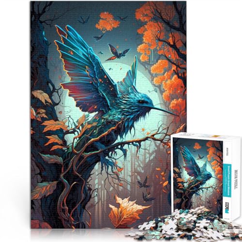 Puzzle 1000 Teile für Erwachsene “Kolibri unrealistisch” Aus Karton,ab 14 Jahren Anti-Stress-Lernspielzeug Geschenk zum Geburtstag。Größe:26x38cm/10.2x14.9Zoll Puzzle 1000 Teile für Erwachsene “Kolibri unrealistisch” Aus Karton,ab 14 Jahren Anti-Stress-Lernspielzeug Geschenk zum Geburtstag。Größe:26x38cm/10.2x14.9Zoll von KGUHVFTK