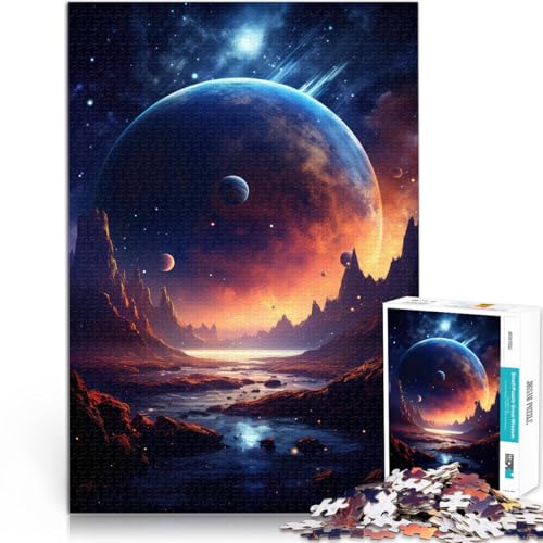 Puzzle 1000 Teile für Erwachsene “ Kosmos-Kunstwerk” Aus Karton,ab 14 Jahren Interessante Stressreduzierung Wunschliste mit dem Weihnachtsmann。Größe:26x38cm/10.2x14.9Zoll Puzzle 1000 Teile für Erwachsene “ Kosmos-Kunstwerk” Aus Karton,ab 14 Jahren Interessante Stressreduzierung Wunschliste mit dem Weihnachtsmann。Größe:26x38cm/10.2x14.9Zoll von KGUHVFTK