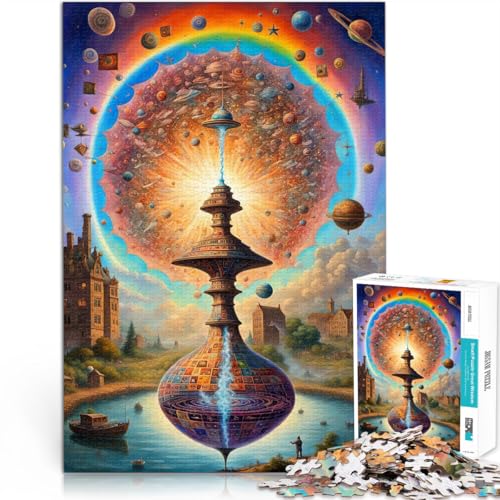 Puzzle 1000 Teile für Erwachsene “Lebendiger Kreisel” Aus Karton,für 14+ Lernspiele Heimdekoration Künstlersammlung, Bildende Kunst。Größe:26x38cm/10.2x14.9Zoll Puzzle 1000 Teile für Erwachsene “Lebendiger Kreisel” Aus Karton,für 14+ Lernspiele Heimdekoration Künstlersammlung, Bildende Kunst。Größe:26x38cm/10.2x14.9Zoll von KGUHVFTK