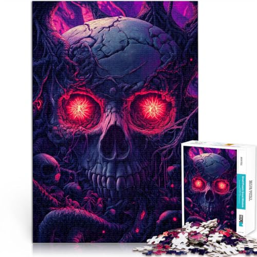 Puzzle 1000 Teile für Erwachsene “Magisches Skelett” Aus Karton,für und ab 14 Jahren Spielspielzeug Schenkung von Kunstwerken。Größe:38x52cm/14.9x20.4Zoll Puzzle 1000 Teile für Erwachsene “Magisches Skelett” Aus Karton,für und ab 14 Jahren Spielspielzeug Schenkung von Kunstwerken。Größe:38x52cm/14.9x20.4Zoll von KGUHVFTK