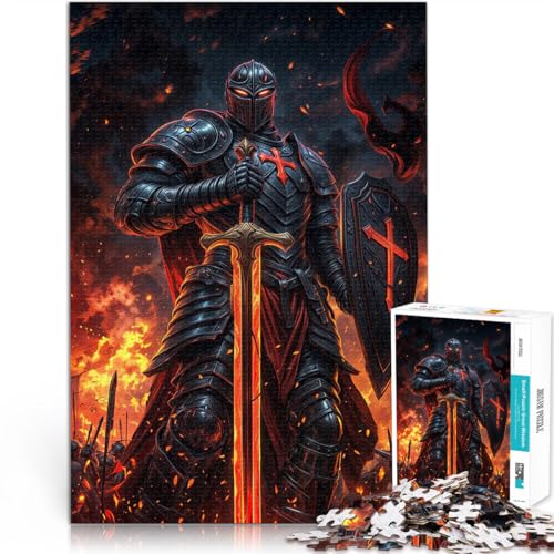 Puzzle 1000 Teile für Erwachsene “Mittelalterlicher Ritter Poster” Aus Karton,ab 14 Jahren Lernspiele für Erwachsene und Jugendliche Geschenk - Herausforderndes Spiel。Größe:38x52cm/14.9x20.4Zoll Puzzle 1000 Teile für Erwachsene “Mittelalterlicher Ritter Poster” Aus Karton,ab 14 Jahren Lernspiele für Erwachsene und Jugendliche Geschenk - Herausforderndes Spiel。Größe:38x52cm/14.9x20.4Zoll von KGUHVFTK