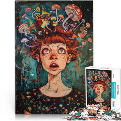 Puzzle 1000 Teile für Erwachsene “Myzel-Geist” Aus Karton,ab 14 Jahren Lustige Spiele Lustiges Geschenk。Größe:38x52cm/14.9x20.4Zoll Puzzle 1000 Teile für Erwachsene “Myzel-Geist” Aus Karton,ab 14 Jahren Lustige Spiele Lustiges Geschenk。Größe:38x52cm/14.9x20.4Zoll von KGUHVFTK