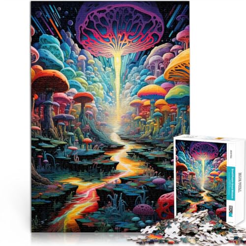 Puzzle 1000 Teile für Erwachsene “ Psychedelische Kunst” Aus Karton,für 14+ Stressabbau tolles Geschenk。Größe:38x52cm/14.9x20.4Zoll Puzzle 1000 Teile für Erwachsene “ Psychedelische Kunst” Aus Karton,für 14+ Stressabbau tolles Geschenk。Größe:38x52cm/14.9x20.4Zoll von KGUHVFTK