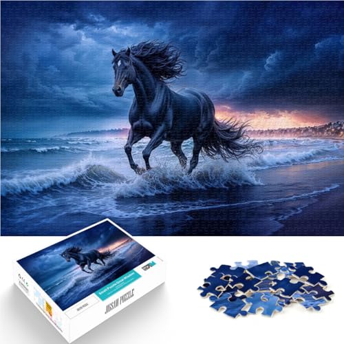 Puzzle 1000 Teile für Erwachsene “Schwarze Majestät” Aus Karton,für Kinder ab 14 Jahren Intellektuelles Spiel Geburtstagsgeschenk。Größe:38x52cm/14.9x20.4Zoll Puzzle 1000 Teile für Erwachsene “Schwarze Majestät” Aus Karton,für Kinder ab 14 Jahren Intellektuelles Spiel Geburtstagsgeschenk。Größe:38x52cm/14.9x20.4Zoll von KGUHVFTK