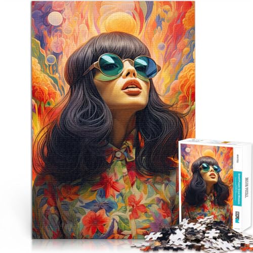 Puzzle 1000 Teile für Erwachsene “ Trippy Art” Aus Karton,ab 14 Jahren Puzzlespiel Spiele Spielzeug Geschenk。Größe:38x52cm/14.9x20.4Zoll Puzzle 1000 Teile für Erwachsene “ Trippy Art” Aus Karton,ab 14 Jahren Puzzlespiel Spiele Spielzeug Geschenk。Größe:38x52cm/14.9x20.4Zoll von KGUHVFTK