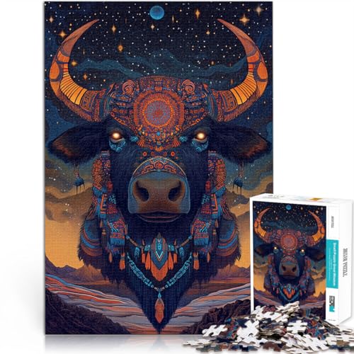 Puzzle 1000 Teile für Erwachsene und Jugendliche “Fantasie-Yak” Aus Karton,für und ab 14 Jahren Quizspiel Geschenkideen。Größe:38x52cm/14.9x20.4Zoll Puzzle 1000 Teile für Erwachsene und Jugendliche “Fantasie-Yak” Aus Karton,für und ab 14 Jahren Quizspiel Geschenkideen。Größe:38x52cm/14.9x20.4Zoll von KGUHVFTK